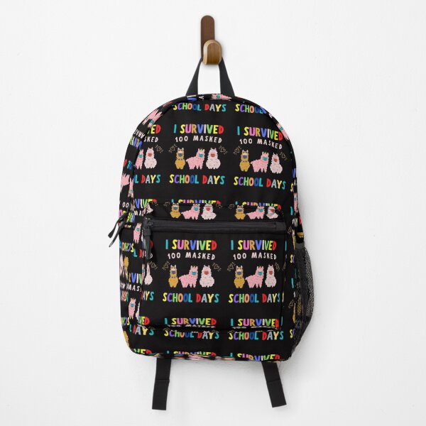 Item preview, I Survived 100 Masked School Days Llama Virtual Teacher Girl designed and sold by YourgiftShop.