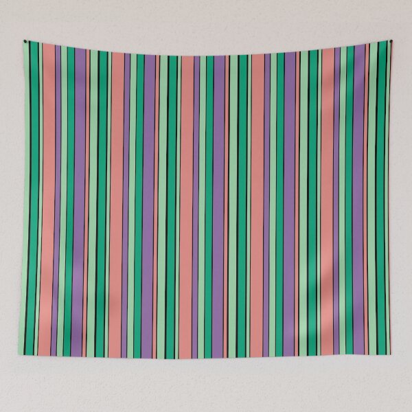 Item preview, slimming colorful vertical stripes designed and sold by Pattern Girl.