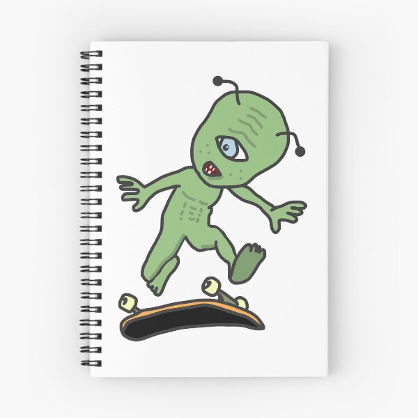 Item preview, Kickflip alienígena designed and sold by Shaka-Shop.
