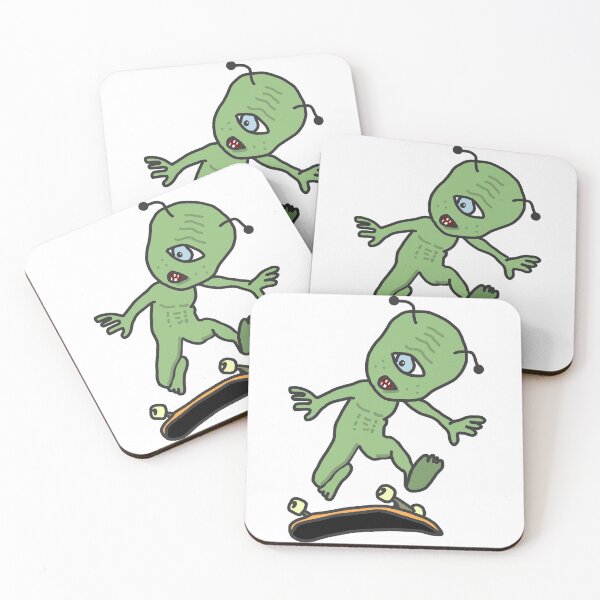 Item preview, Alien Kickflip designed and sold by Shaka-Shop.