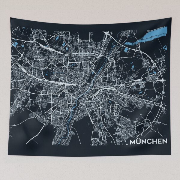 Item preview, Streets of Munich designed and sold by ZionicArt.