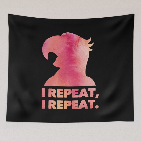 Item preview, Parrot - I Repeat designed and sold by ArqDezines.