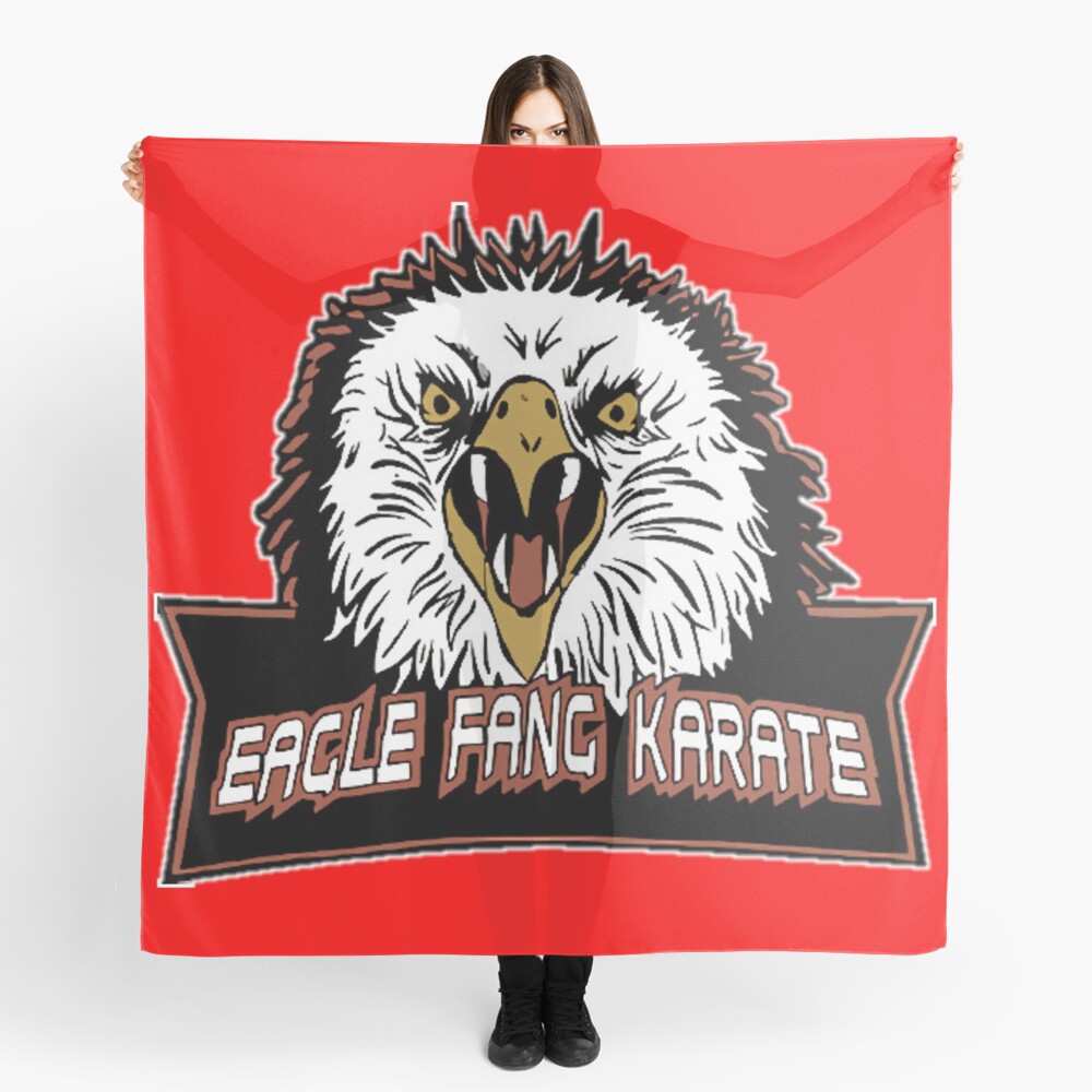 Eagle Fang Karate Cobra Kai Logo Scarf for Sale by Manzs