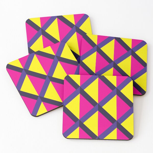 Item preview, purple and yellow sqaure pattern designed and sold by jkulling.