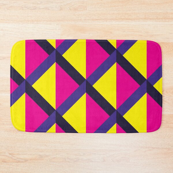Item preview, purple and yellow sqaure pattern designed and sold by jkulling.
