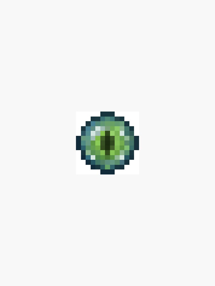 minecraft eye of ender Magnet for Sale by katherine76
