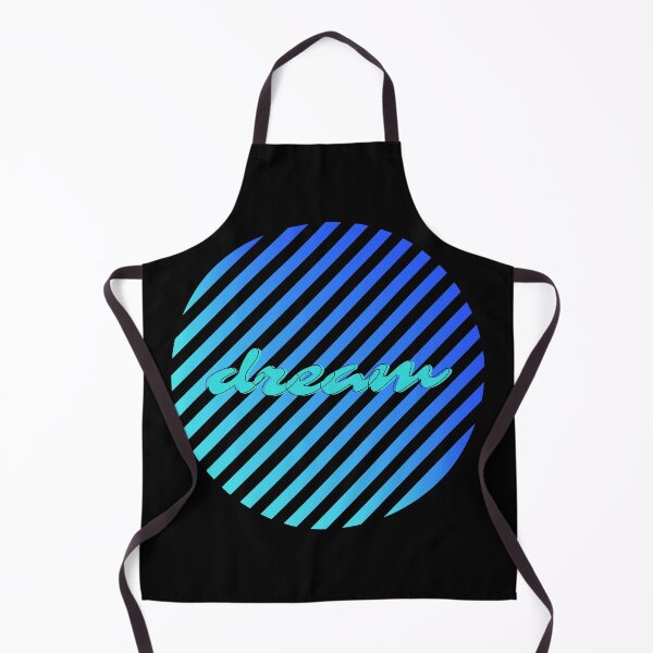 Item preview, Dream Dreamer Aqua Blue Teal Stripes designed and sold by RONZk.