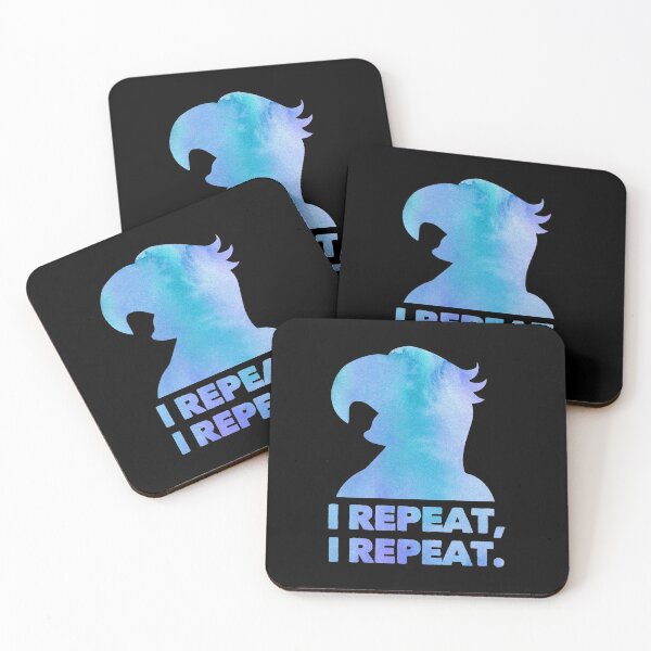 Item preview, Parrot - I Repeat - Blue designed and sold by ArqDezines.