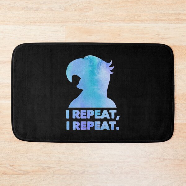 Item preview, Parrot - I Repeat - Blue designed and sold by ArqDezines.