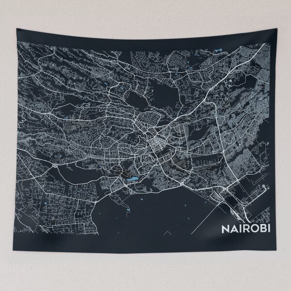 Item preview, Streets of Nairobi designed and sold by ZionicArt.