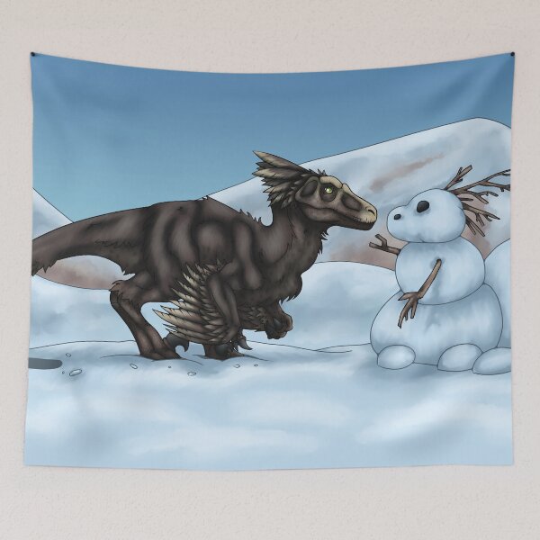 Item preview, Dinosaur Snowman designed and sold by TheKohakuDragon.