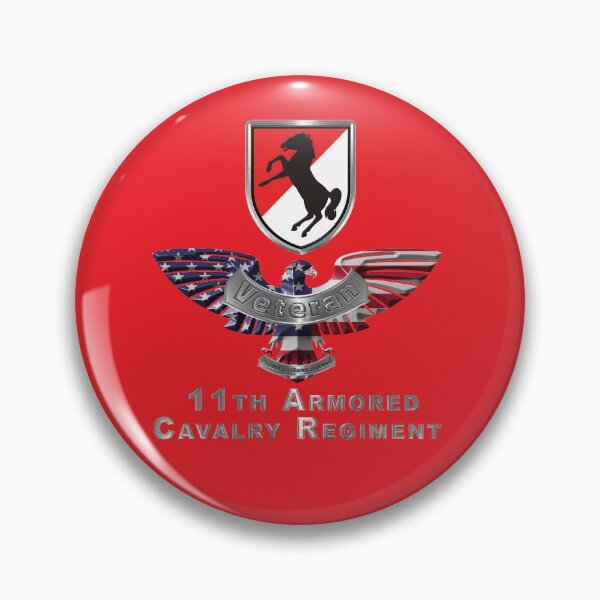 Item preview, 11th Armored Cavalry Regiment Veteran Eagle designed and sold by SoldierAlways.