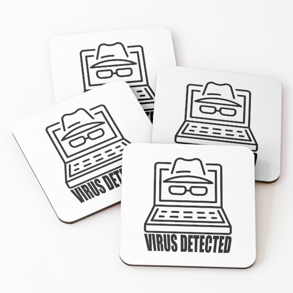 Item preview, VIRUS DETECTED designed and sold by ADAMYASS.