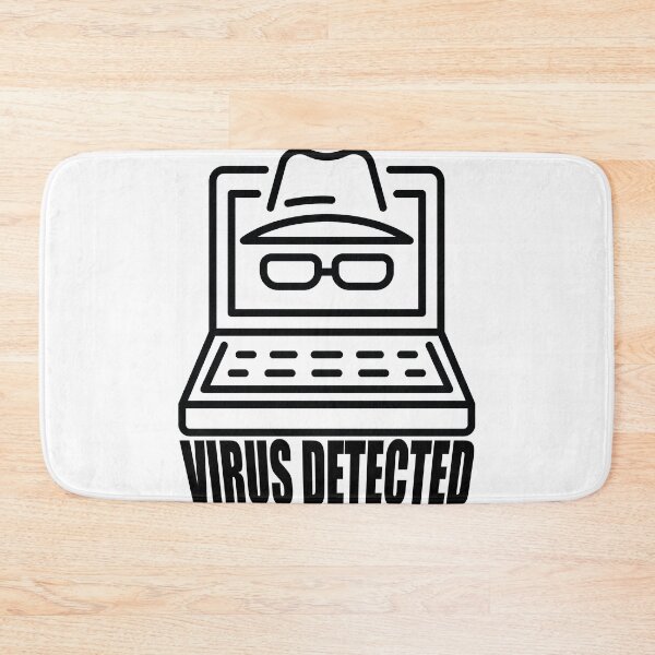Item preview, VIRUS DETECTED designed and sold by ADAMYASS.