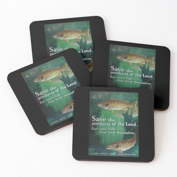 Item preview, Eat More Fish - They Feed Themselves - United States Food Administration - 1917 designed and sold by warishellstore.