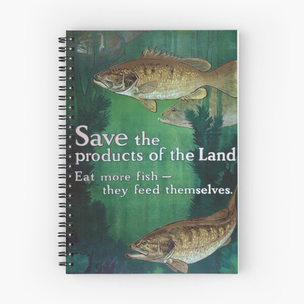 Item preview, Eat More Fish - They Feed Themselves - United States Food Administration - 1917 designed and sold by warishellstore.