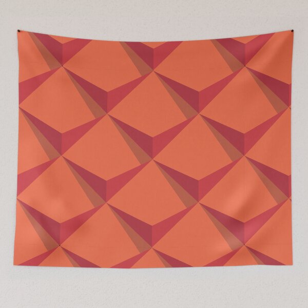 Item preview, three dimensional square pattern designed and sold by jkulling.
