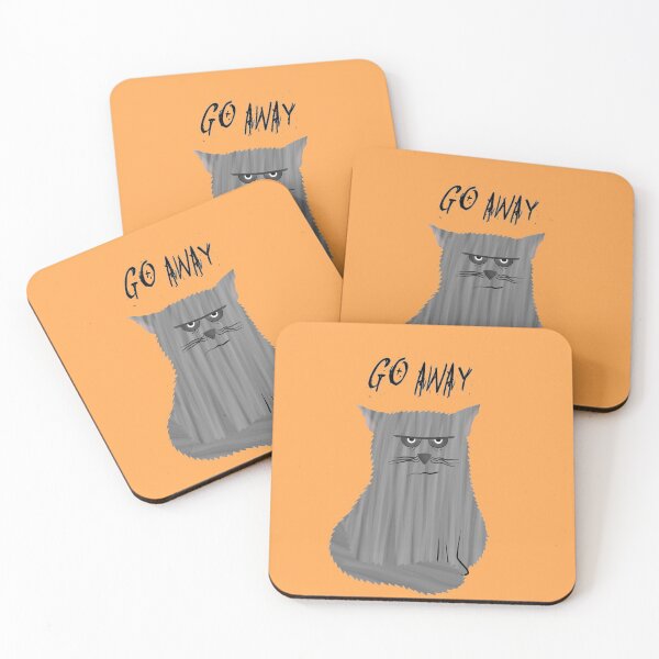 Item preview, Go away designed and sold by shackledlettuce.