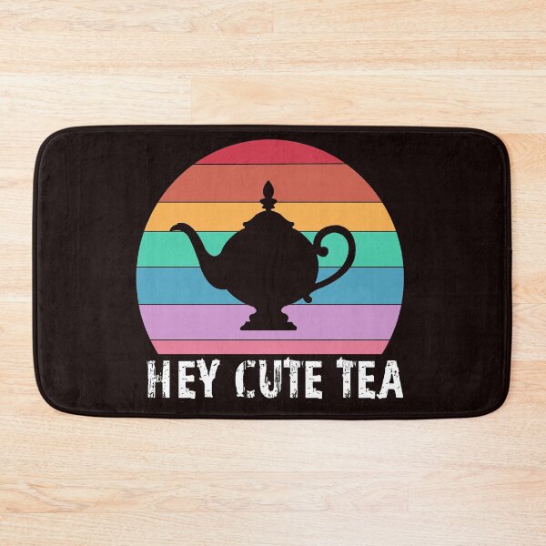 Item preview, Hey Cute Tea funny teapot rainbow designed and sold by Timeforplay.