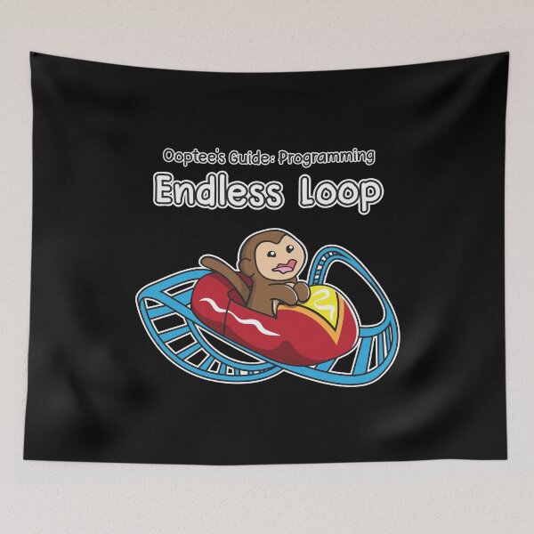 Item preview, Ooptee's Guide: Programming Endless Loop Ooptee Monkey designed and sold by OopteesLydia.
