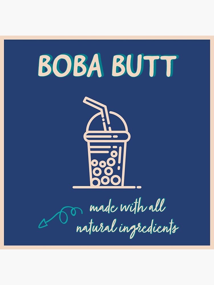 Boba Butt Pillows