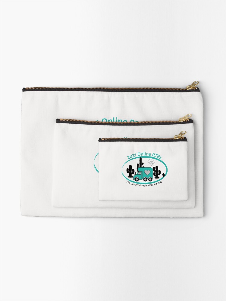 Alternate view of 2021 Online RTRs Zipper Pouch