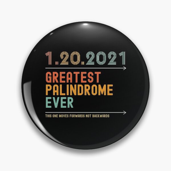 Item preview, Greatest Palindrome ever Inauguration Day 20th Jan designed and sold by ibeargifts.