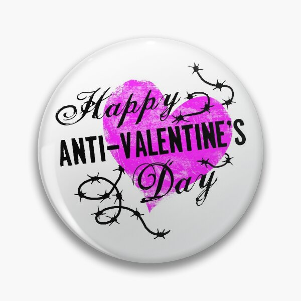 Item preview, Happy Anti-Valentine's Day Heart With Barbed Wire designed and sold by ArtVixen.