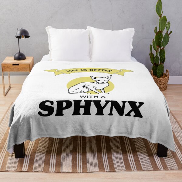 Artikelvorschau, Das Leben ist besser mit einem Sphynx-Geschenk für Sphynx-Besitzer entworfen und verkauft von Artysneak.