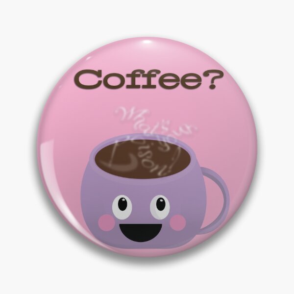 Item preview, Coffee is my Poison - Pink & purple designed and sold by UkiahDesigns.
