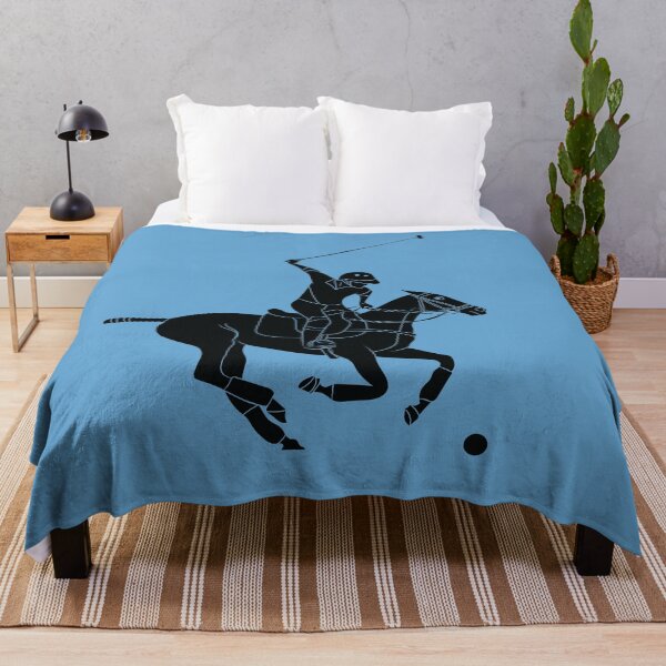 Item preview, Horse Riding Polo Player Silhouette Black designed and sold by TheInkElephant.