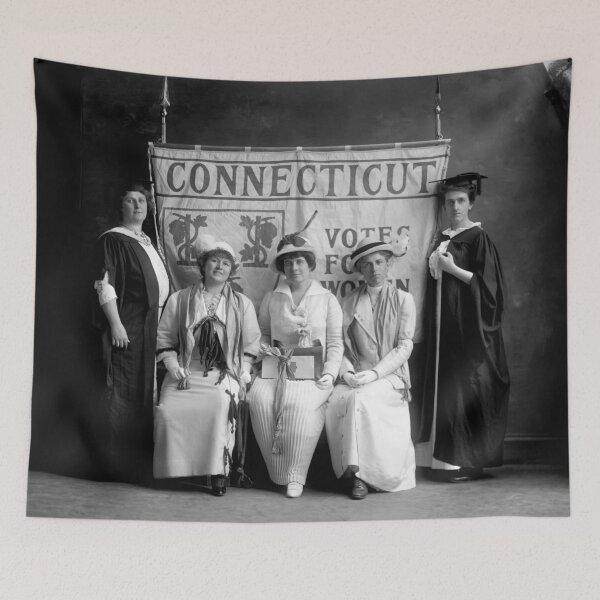Item preview, Connecticut Woman Suffrage Association Group Portrait designed and sold by warishellstore.