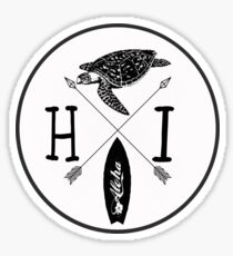 Aloha Hawaii v2 Sticker