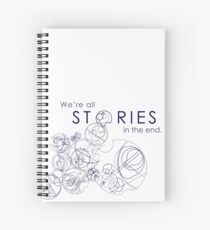 We're Just Stories Spiral Notebook