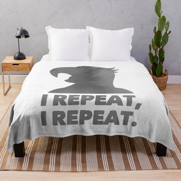 Item preview, Parrot - I Repeat - Grey designed and sold by ArqDezines.