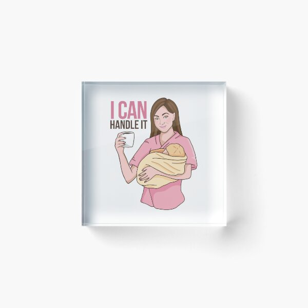 Item preview, Nurse Coffee and Baby I can handle it designed and sold by Piztees.