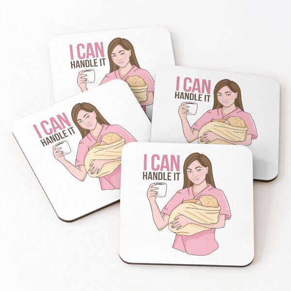 Item preview, Nurse Coffee and Baby I can handle it designed and sold by Piztees.