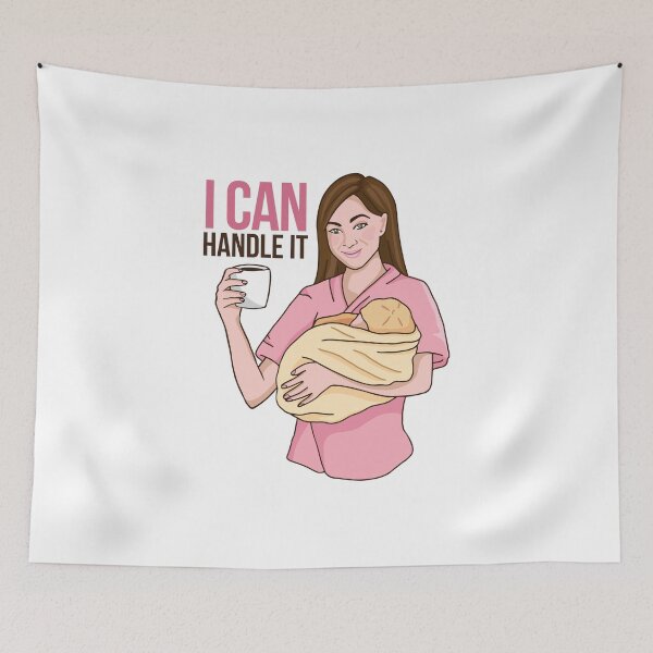 Item preview, Nurse Coffee and Baby I can handle it designed and sold by Piztees.