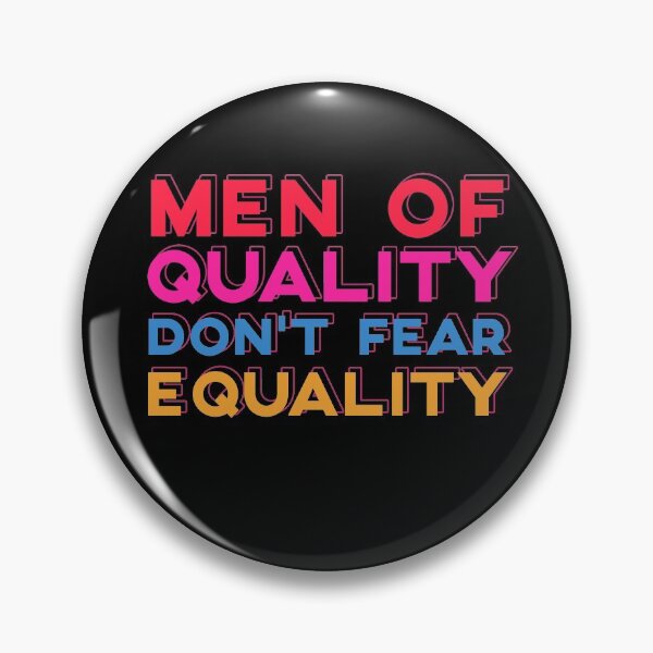 Item preview, Cool Retro Feminist Men Quote Equality designed and sold by sillyquestions.