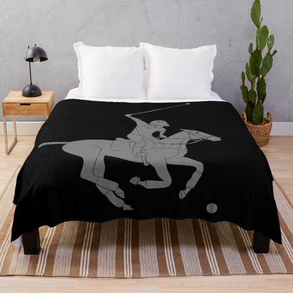 Item preview, Horse Riding Polo Player Silhouette designed and sold by TheInkElephant.