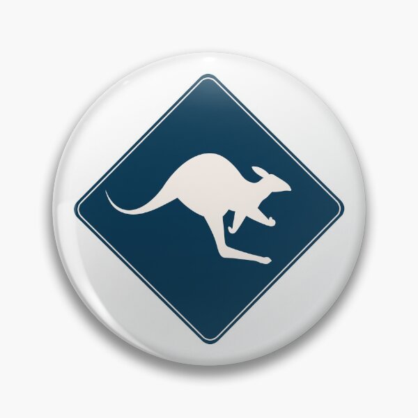Item preview, Thumbs Up Kangaroo Road Sign designed and sold by FriendsList.