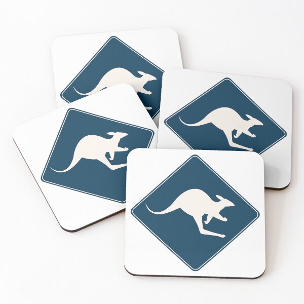 Item preview, Thumbs Up Kangaroo Road Sign designed and sold by FriendsList.
