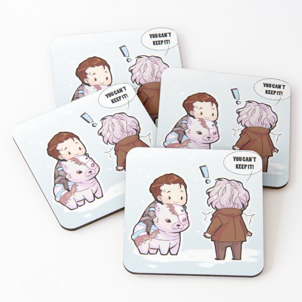 Item preview, Connor and polar Bear with Hank designed and sold by SpaceMonolith.