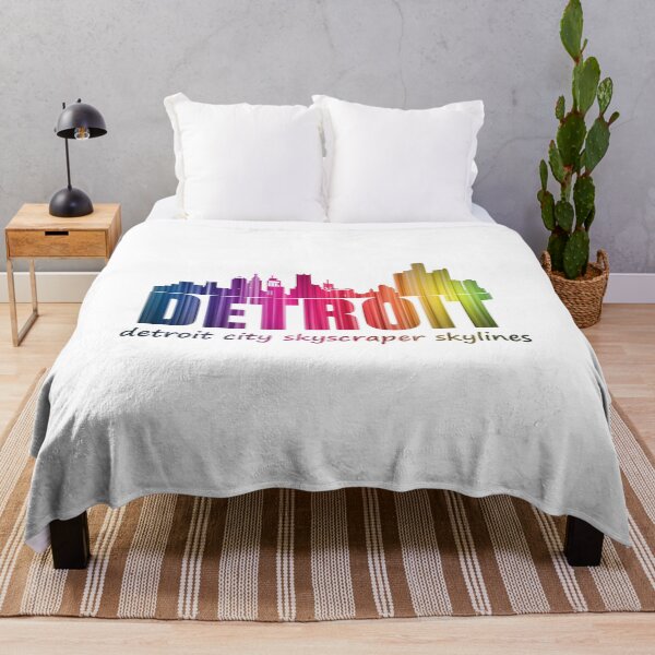 Item preview, Detroit city skyscraper skylines  designed and sold by salim arougou.