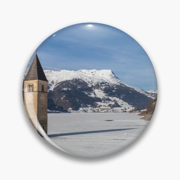 Item preview, The submerged bell tower ot Resia designed and sold by pietrofoto.