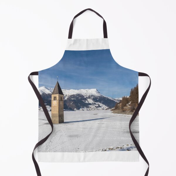 Item preview, The submerged bell tower ot Resia designed and sold by pietrofoto.