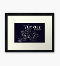 The Story of Gallifrey Framed Print
