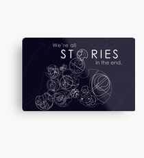 The Story of Gallifrey Metal Print