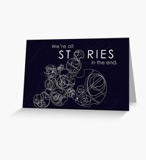 The Story of Gallifrey Greeting Card