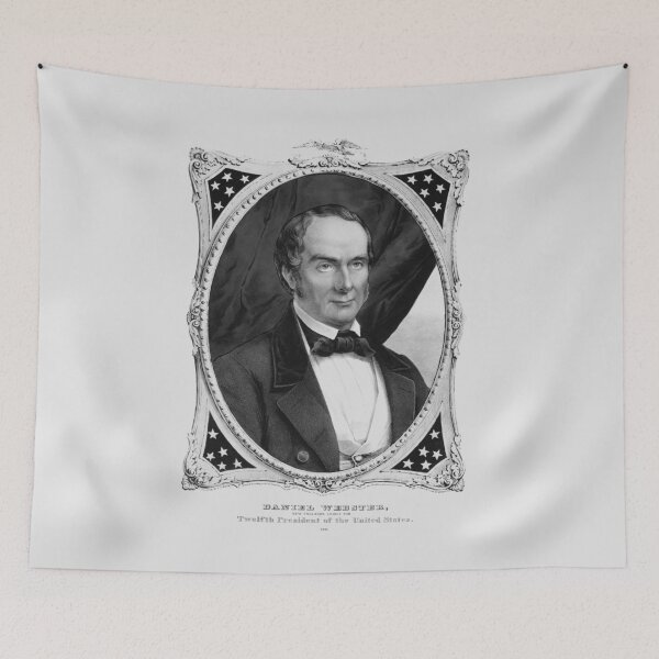 Item preview, Daniel Webster Lithograph Portrait - 1847 designed and sold by warishellstore.